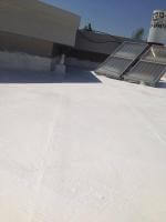 הלבנת גג לאחר איטום שביצעה חברת "האחים תמם"